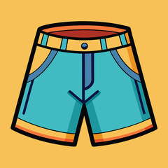 shorts vector