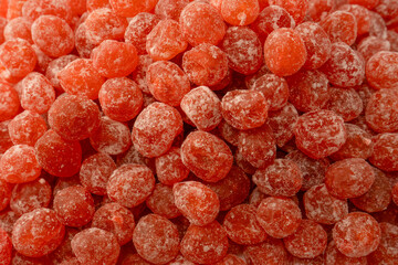 dried kumquat isolated on a white background