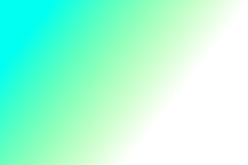 Diagonal green and cyan gradient background with smooth blend abstract colorful overlay for modern digital art and designs