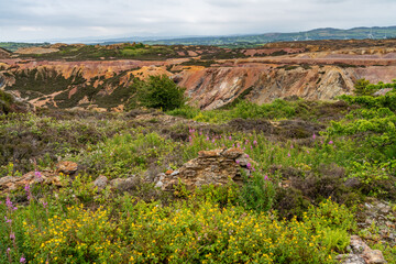 The ancient coppermin of Parys Mountain Anglesey North Wales