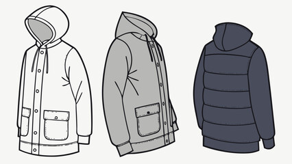 Vector illustration of a businessman in a suit with a bag, standing back