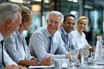 Fototapeta premium business people in a meeting