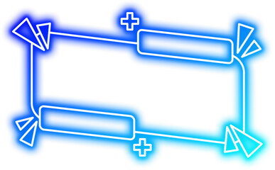 Neon Line Banner Icon