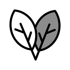 Leaf icon design template