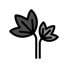 Leaf icon design template