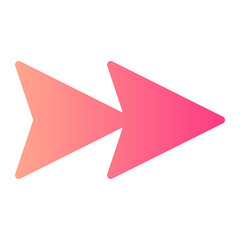 arrows gradient icon