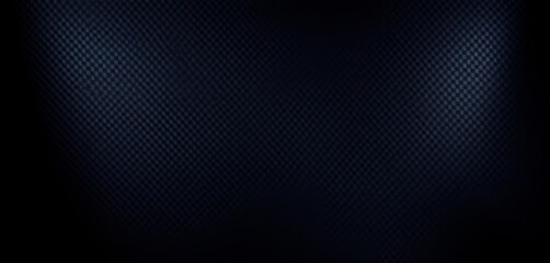 Obraz premium Abstract silver and black carbon fiber texture, dark background, metallic, black