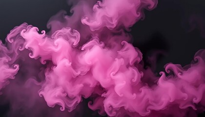 Fototapeta premium Abstract smoky cloud design; black overlay, paper texture, fog effect, modern art, mysterious, dark