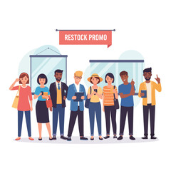 Restock Promo for Diverse Group