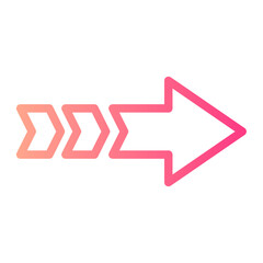 next gradient icon