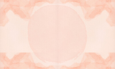 A gentle peach-colored watercolor background with a soft circular center and light textured edges. Perfect for invitations, greeting cards, website backgrounds, social media posts, or artistic design 