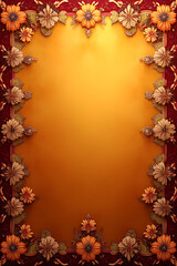 Professional Indian fabric design with classic block print style in vibrant colors, arranged with proportional spacing 