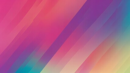 Diagonal gradient bands of pink purple and yellow create a vibrant abstract background
