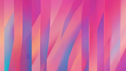 Abstract gradient stripes with soft color transitions in pink purple and blue background
