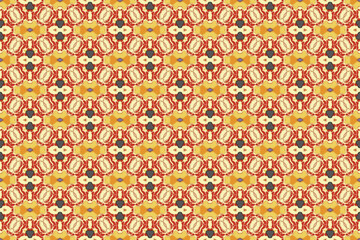 Seamless Textile Visual Geometric Art Fashion Endless Tile Wallpaper Graphic Texture Cloth Digital Symmetric Decoration Perspective Interior Design Shape Fabric Luxury Background Template Pattern.