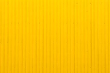 Close Up Of Yellow Corrugated Cardboard Texture For Background