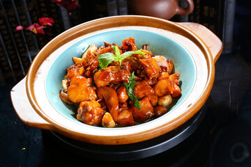 Chinese cuisine, Cantonese cuisine, three cup chicken