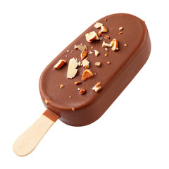 special Chocolate Ice Cream Bar with Crunchy Nuts
