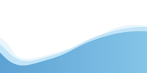 Abstract blue background wave with gradation. modern concept. vector illustration