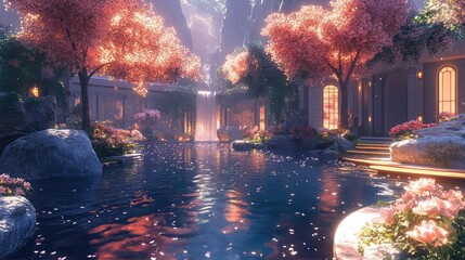 Interactive metaverse world builder with customizable architecture, user-driven environment design, asset libraries, and collaborative world editing tools