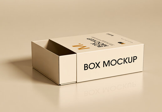 Cardboard Box Mockup