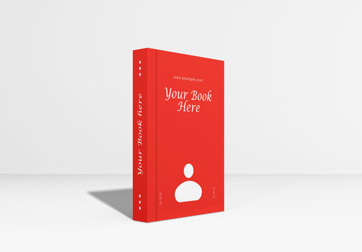 Hardcover Thick Book Mockup