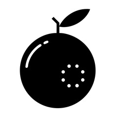 Illustration of a partially peeled orange showing the juicy slices inside