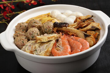 Chinese cuisine, Cantonese cuisine, Sanxian Guozi