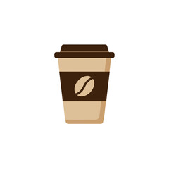 Coffee cup on transparent background  