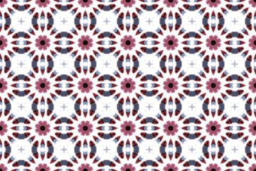 Seamless Textile Visual Endless Fabric Art Interior Symmetric Template Geometric Graphic Background Wallpaper Digital Cloth Luxury Tile Design Perspective Shape Texture Decoration Fashion Pattern.