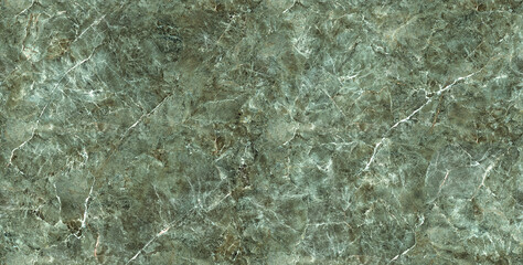 Dark green marble texture background, crackle pattern with a rusty surface, ceramic high-gloss tiles design for a modern interior, and mountain rough stone pattern.