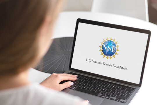 Guilherand-Granges, France - July 31, 2025. National Science Foundation (NSF), U.S. agency funding scientific research and STEM education across non-medical fields to advance innovation.