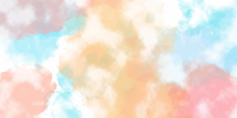 seamless watercolor paper texture A serene watercolor background .vintage style illustration art modern colorful abstract design .can be used for trendy business card or flyer template