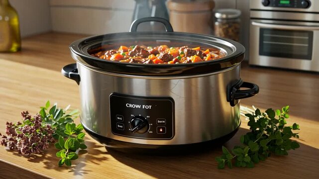 Slow Cooker Stew: Comfort Food Simmering at Home