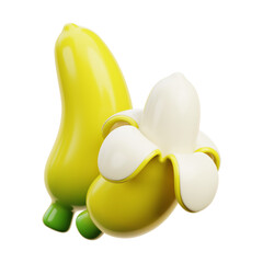 Banana 3d Icon 