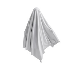 Fototapeta premium Ethereal Ghost: Floating in Serene, Mysterious Elegance