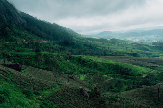 Momring sunrise from kolukumali, with beautiful couds