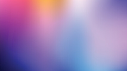 Abstract vibrant gradient background of soft pastel colors