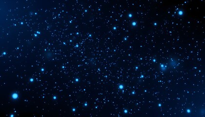 starry night sky, galaxy, cosmic landscape, space nebula, glowing stars, dark blue background, intricate details, breathtaking celestial scenery, high resolution, cinematic lighting
