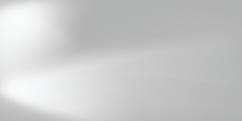 Silver foil background with metal mirror texture. Chrome gradient surface with light gloss simple abstract modern arts mesh