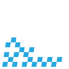Checkered Race Corner Pattern