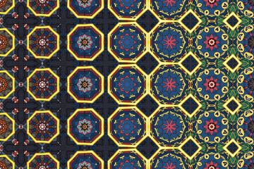 Seamless Fabric Geometric Cloth Design Perspective Fashion Textile Tile Shape Endless Decoration Graphic Visual Symmetric Luxury Template Background Interior Art Digital Wallpaper Texture Pattern.