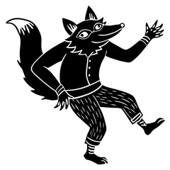 Fototapeta premium Intricate black and white symmetrical butterfly design adorned with detailed foliage elements creating a striking visual composition