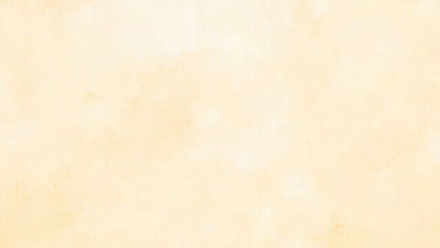 Soft watercolor wash background in pale yellow with subtle texture and light variations for artistic design elements