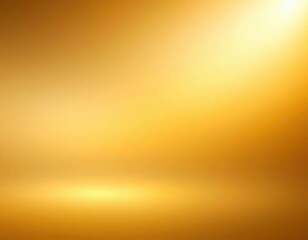 Fototapeta premium Golden Gradient Background With Soft Lighting