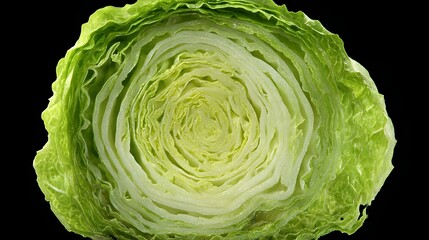 Fototapeta premium Organic Green Cabbage: Fresh, Nutritious, and Eco-Friendly Vegetable Photo for Cookbooks, Healthy Recipes, and Farm-to-Table Culinary Arts - Ideal for Farmers Market SEO 