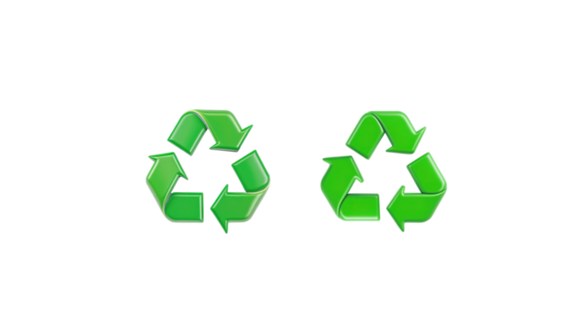 Recycle Symbol on transparent background png