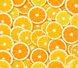 orange slices background