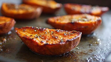 Roasted peaches and grilled fruit summer dessert: a healthy snack with caramelized peaches & vibrant color for gourmet cooking, autumn flavors & elegant culinary presentation.