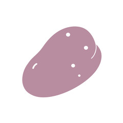 vector illustration of a potato